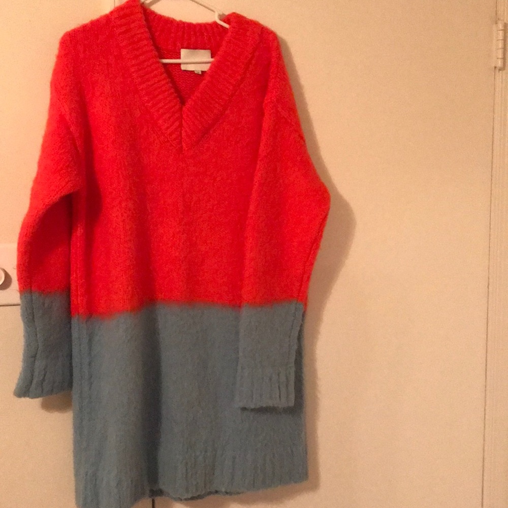 Neul color block sweater dress